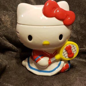 Hello Kitty Tennis Player Cookie Jar